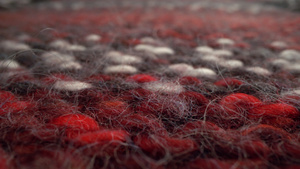 多彩形织物编织纹理背景16秒视频