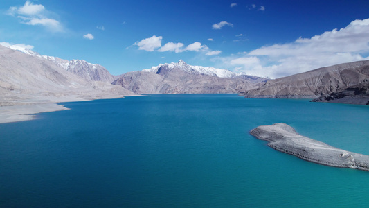 新疆喀什塔县帕米尔高原班迪尔湖视频