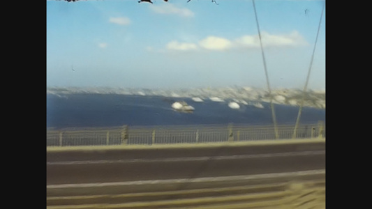 土耳其 1979，博斯普鲁斯海峡大桥伊斯坦布尔 3视频