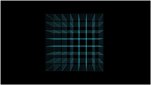 科技粒子盒子带透明通道10秒视频