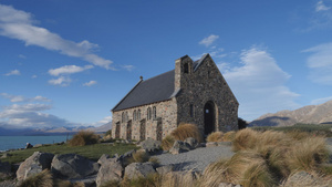 新西兰牧羊人教堂45秒视频