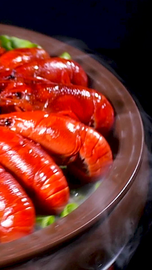小龙虾龙虾美食22秒视频