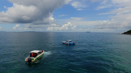 海上飞行视频