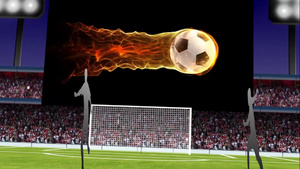 AE模板 直播世界杯足球风采体育运动片头30秒视频