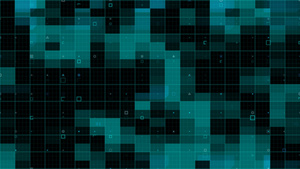 蓝色科技网格网线图形数字元素动画20秒视频