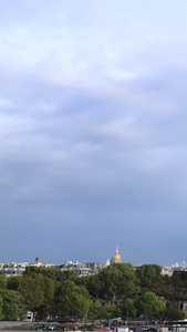 法国巴黎埃菲尔铁塔延时视频视频