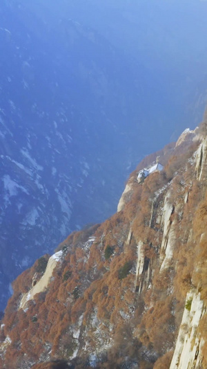 航拍华山北峰82秒视频