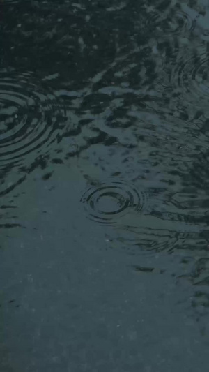 雨天升格空镜头情绪镜头34秒视频