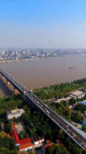 武汉长江大桥延时视频视频