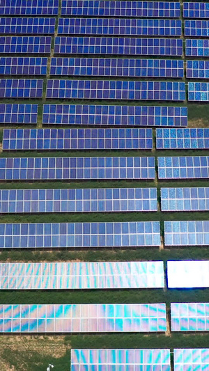 太阳能光伏发电航拍138秒视频