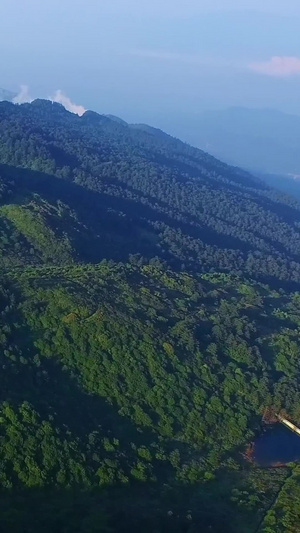 四川峨眉山群山航拍28秒视频