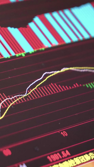 实拍股民操盘看股票走势27秒视频
