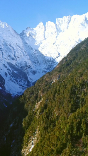 美丽雪山40秒视频