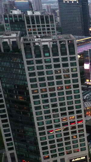 航拍苏州圆融时代商业广场38秒视频