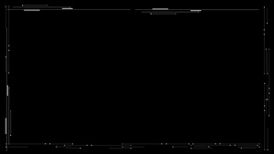科技感简约线框边框透明背景视频元素6秒视频