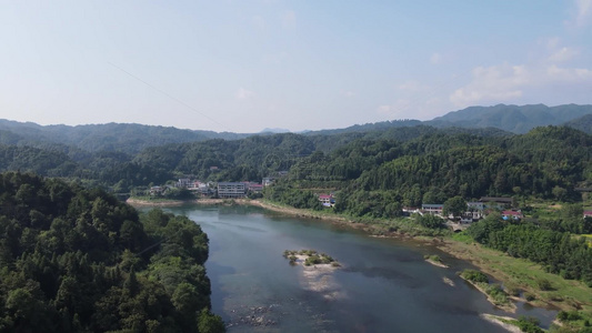 祖国壮丽山河山川河流航拍视频