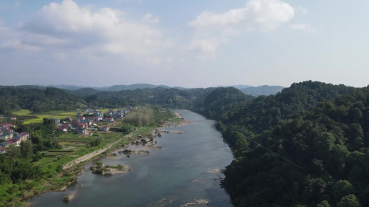 祖国壮丽山河山川河流航拍视频