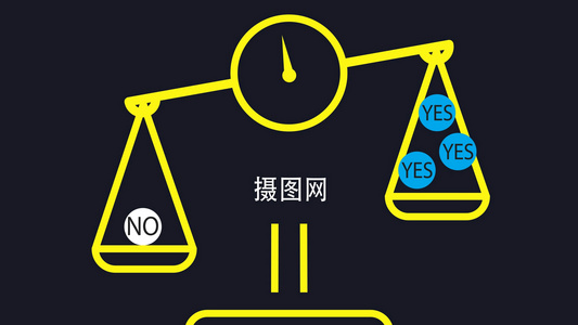 MG动画模板时尚简约化动画元素模板信息数据展示视频