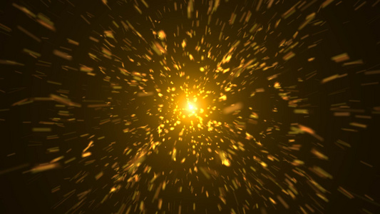 4K粒子爆炸背景元素[基本粒子]视频