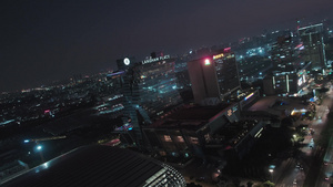 4k广州琶洲夜景旋转23秒视频