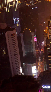 城市重庆地标建筑解放碑航拍渝中区视频