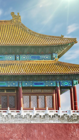 北京故宫博物馆背景视频15秒视频