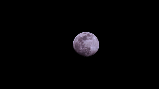 月亮月圆素材视频