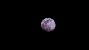 月亮月圆素材15秒视频