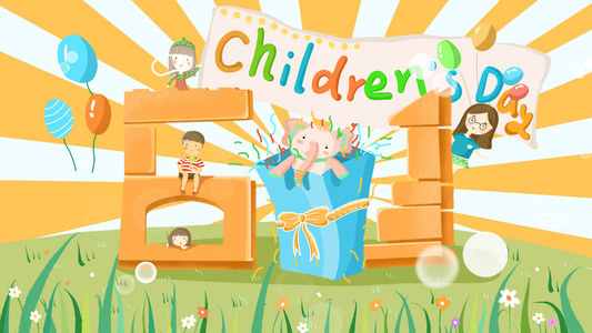六一儿童节背景视频视频