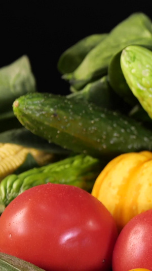 各种蔬菜电商实拍合集新鲜果蔬11秒视频