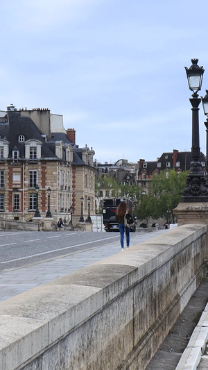 法国巴黎城市街道街景实拍视频合集欧洲建筑87秒视频