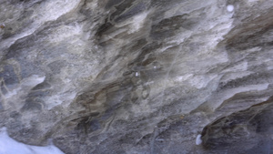山脉高冰墙,沃格达诺维奇冰川10秒视频