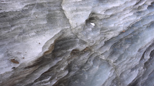 山脉高冰墙沃格达诺维奇冰川10秒视频