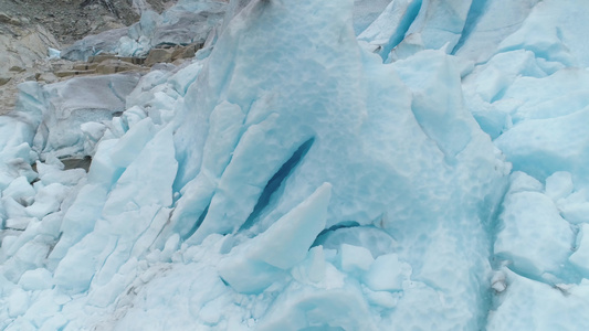 欧洲最大尼加德斯布林冰川视频