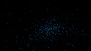 颗粒行星光色20秒视频