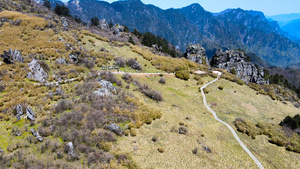 神农架5A景区林区板壁岩景点航拍合集4K74秒视频