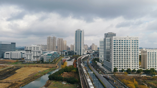 上海地铁轨道交通视频