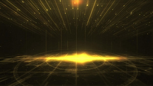 大气的金色粒子视频素材14秒视频