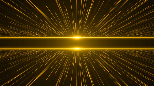 4k金色粒子光线晚会背景视频