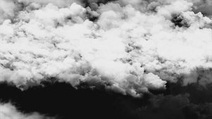 云层穿梭通道素材15秒视频