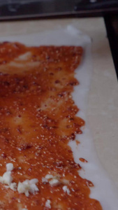 云南大理特色美食漾濞卷粉制作过程拍摄传统小吃视频