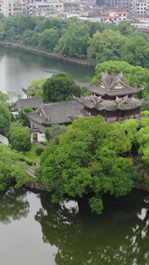 浙江临海台州府城东湖景区台州旅游视频