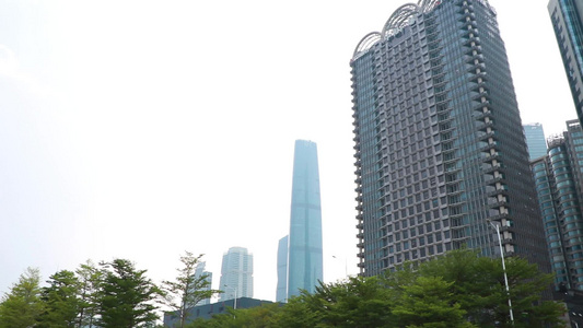 广州城市景观视频