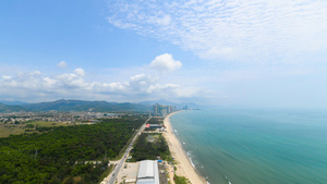 惠州双月湾延时摄影4K15秒视频