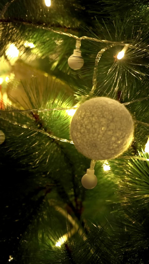 圣诞树圣诞装饰17秒视频