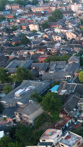 航拍贵州青岩古镇全景视频素材5A风景区视频