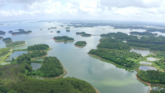 4K湛江廉江鹤地水库视频