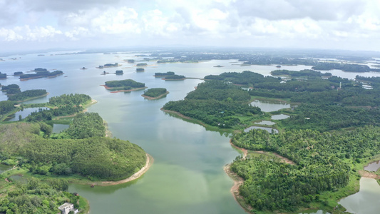 4K湛江廉江鹤地水库视频