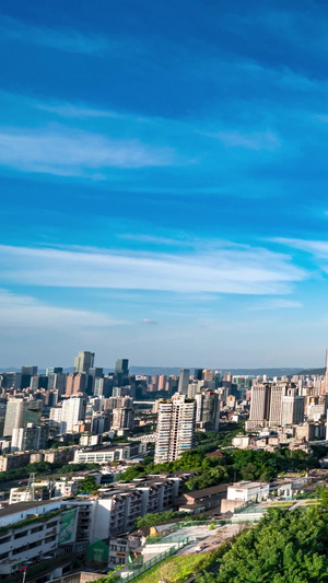 山城重庆城市全景延时城市全貌15秒视频
