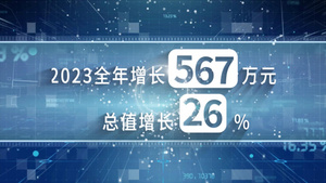 4K科技企业图文数据汇报展示AE模板34秒视频